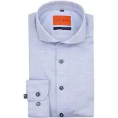 Suitable Melange Hemd Hellblau