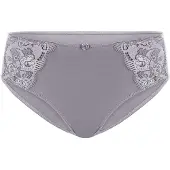 Susa Slip "Damen Slip Latina", Damen, Gr. 38, lila (frosty lavender), Spitze, Obermaterial: 78% Polyamid PA. 16% Elasthan EL. 6% Baumwolle CO., Unterhosen Slip