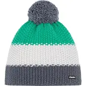 Eisbar Star Pompon Mütze anthrazit-white-mineral green (645)