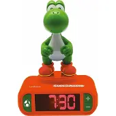 Super Mario Nintendo Yoshi 3D-Nachtlicht-Wecker mit Soundeffekten