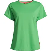 Salzhaut T-Shirt "Shirt STEENTJE", Damen, Gr. XXS, grün (apple grün mel), Obermaterial: 50% Baumwolle CO. 50% Polyester PES., Shirts T-Shirt