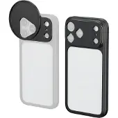SmallRig 5790 FilMov Leichte Foto-Bumper-Hülle für iPhone 17 Pro, Schwarz