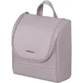 Samsonite Kulturbeutel "MOVE JOURNEY", Damen, Gr. B/H/T: 21cm x 23cm x 10cm, rosa (light beige), Nylon, Polyester, Taschen Kulturbeutel, Hanging Toilet Kit Kulturtasche