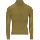 Q36.5 Base Layer 4 Plus Langarm-Unterhemd Grün, Größe S/M
