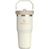 Stanley IceFlow Flip Straw 2.0 Tumbler Thermosflasche aus rostfreiem Stahl Cream 1 St.