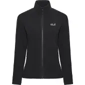 Jack Wolfskin Fleecejacke "TAUNUS 200 FZ W", Damen, Gr. XXL (48), schwarz, Obermaterial: 100% POLYESTER. Futter: 100% POLYESTER, Jacken Fleecejacke, mit 3-in-1 System-Kompatibilität, aus Polyester