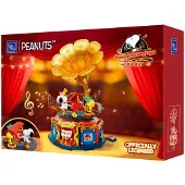 Pantasy 86911 Snoopy Phonograph Peanuts 800 Teile Klemmbausteine Bausteine