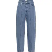 Soaked in luxury Regular-fit-Jeans "Damen Jeans SLRinatina", Damen, Gr. S, N-Gr, blau (medium blau denim), Obermaterial: 92% Baumwolle CO. 7% Polyester PES. 1% Elasthan EL., Jeans Regular-fit-Jeans