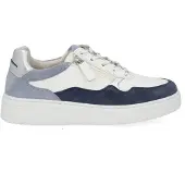 Gabor Schnürhalbschuhe in weiss/weiss kombi, Gr. 4
