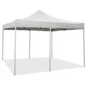 DIVINA FIRE 3 x 6 m weißer Faltpavillon mit wasserdichter PVC-Beschichtung