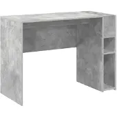 vidaXL Schreibtisch Beton Grau Holzwerkstoff 109 x 50 x 78 cm