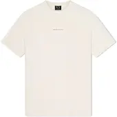 Armani Exchange für Herren. XM002471AF10356U1074 Premium-T-Shirt in Creme (S), Weiß, Lässig, Baumwolle, Kurzarm
