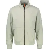 Lerros Blouson "Blouson leicht gefüttert in GROSSEN GRÖSSEN", Herren, Gr. 5XL, beige (tinted grau), 100% Polyester, Jacken Blouson, Herren Blouson in Übergröße, Wasser- und windabweisend, Atmungsaktiv