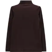 Jeanne Baret Navarino Turtleneck T-shirt black berry (C595) 46