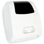 Plock GmbH Handtuchrollenspender mit Autocut, für Rollen: 20 cm Breite, Farbe: weiß