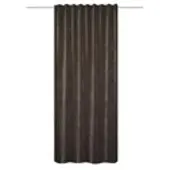 Home Basics 1100000002199 "WOLLY" Gr. 3, grau (stein), B:135cm H:175cm, Polyester, Gardinen, 1100000002199, Chenille