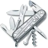 Victorinox Climber Taschenmesser - STK - silver transparent