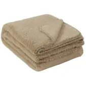 Schöner Wohnen Wohndecke "Chic", beige, B:140cm L:200cm, Kunstfaser, Kunstfell, SCHÖNER WOHNEN-KOLLEKTION, Wohndecken, Wohndecke, aus kuschligem Kunstfell