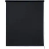 Liedeco Seitenzugrollo "Uni" Gr. 10, schwarz, B:202cm H:180cm, Polyester, Rollos, Seitenzugrollo