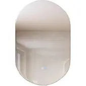 Costway LED-Spiegel 80x50cm mit Anti-Beschlage Spiegelheizung, Badspiegel 3000K-6500K dimmbar, Badezimmerspiegel Wandspiegel