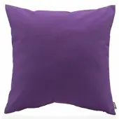 Hock 1100000002199 H.O.C.K. "Classic Uni", lila (lila, unifarben), B:50cm L:50cm, Polyacryl, Dekokissen_Sitzkissen_Kissenhüllen, 1100000002199, Kissenhülle mit Füllung, 1 Stück, 50/50 cm