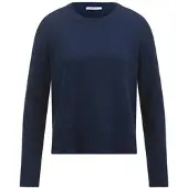 Peter Hahn Rundhals-Pullover blau