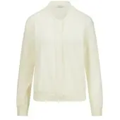 Peter Hahn Strickjacke weiss