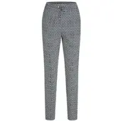 Peter Hahn Knöchellange Slim Fit-Jersey-Hose schwarz, 42