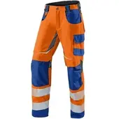 Kübler PSA Reflectiq Hose 2407 warnorange/kbl.blau 106