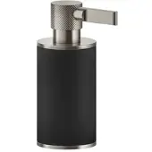 Gessi Inciso Stand-Seifenspender, Behälter schwarz matt, 58538