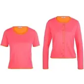 Peter Hahn Twinset aus 100% SUPIMA-Baumwolle pink, 44