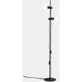 LEDS-C4 LEDS C4 Stehleuchte NUDE DOUBLE E27 15W schwarz LEDS-25-8521-05-05