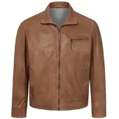 Louis Sayn Lederjacke aus 100% Lammnappa braun