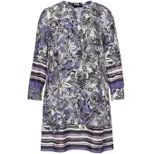 Emilia Lay Kleid Rundhals-­Ausschnitt lila, 44