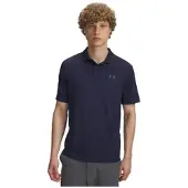 Under Armour Matchplay Printed Polo blue pitch gray (410-403-012) XL
