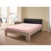 Kum Spannbettlaken "Frottee-Stretch Spannbetttuch", rosa (rose), L:200cm, Frottee, Obermaterial: 80% Baumwolle, 20% Polyester, Bettlaken, Spannbettlaken, bis ca. 30 cm Matratzenhöhe