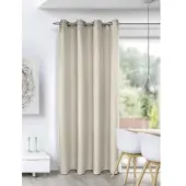 Homing Vorhang "Basil" Gr. 1, beige (creme), B:135cm H:245cm, Polyester, Gardinen, Vorhang, Fertigschal