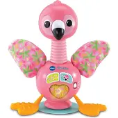 Vtech Lernspielzeug "Baby, Wackel-Flamingo", pink (rosa), Lernspielzeug, KinderB:12cm H:27,9cm L:22,5cm, Kunststoff, Lernspielzeug, mit Licht- und Sound, B:12cm H:27,9cm L:22,5cm