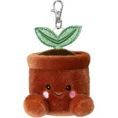 Aurora 26624 Palm Pals Terra Topfpflanze zum Anklippen, 10 cm, Plüschtier, braun & grün