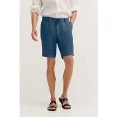Bugatti Herren Bermuda aus Leinen-Baumwollmix