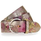 Mustang Gürtel in Flower-Muster mit Vintage-Finish-90