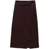 Jeanne Baret Bellflower Long Skirt black berry (C595) 44