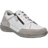 Josef seibel NEW ANVERS 11 Herrenschuhe - bequeme Schnür Halbschuhe weiß NEU