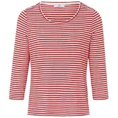 Peter Hahn Rundhals-Shirt 3/4-Arm rot