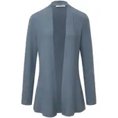 Peter Hahn Strickjacke aus 100% SUPIMA-Baumwolle blau