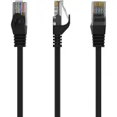 Gembird PP6U-3M/BK, 3 m, Cat6, U/UTP (UTP), RJ-45, RJ-45, Schwarz