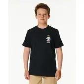 Rip Curl RipCurl Search Icon Tee -boy black (0090) 16