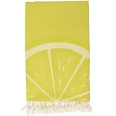 WEWO-FASHION Hamamtuch "9850ST", gelb (lime), B:100cm L:180cm, Jacquard, Baumwolle, Handtücher, Hamamtuch, Hamamtuch