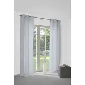 Wirth 1100000002199 "Telfort" Gr. 1, blau, B:132cm H:145cm, Jacquard, Baumwolle, Polyester, Gardinen, 1100000002199