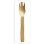 Franz mensch NATURESTAR Besteckset Holzgabel, wachsbeschichtet, 2-teilig, Einweggabel to-go mit 2-lagiger Serviette, 1 Karton = 500 Sets